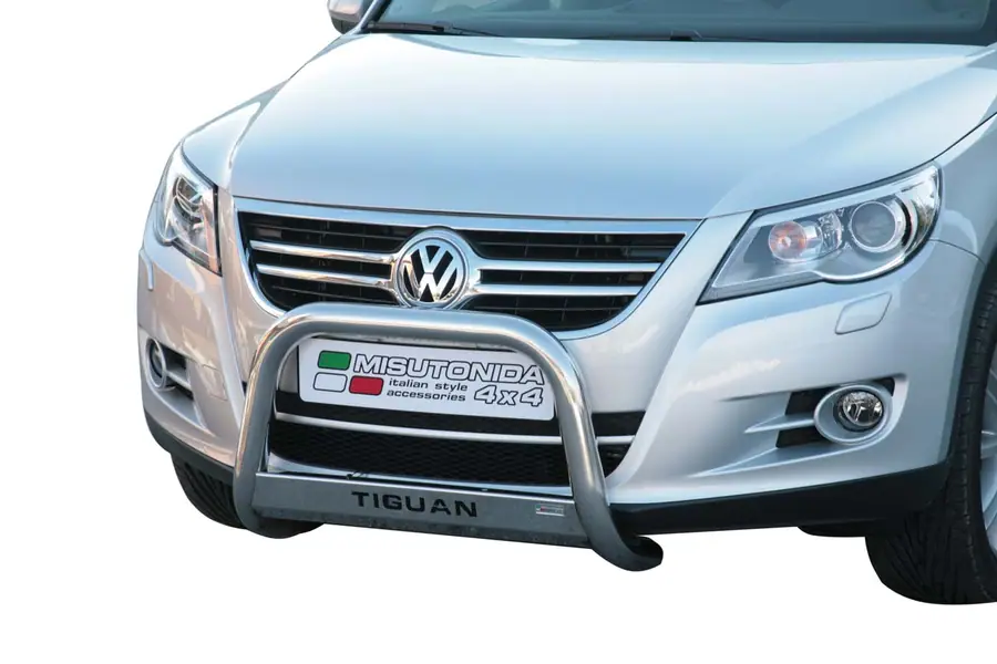 Medium bar, engraved ø63, mirror polished — Volkswagen Tiguan (2007–2015)