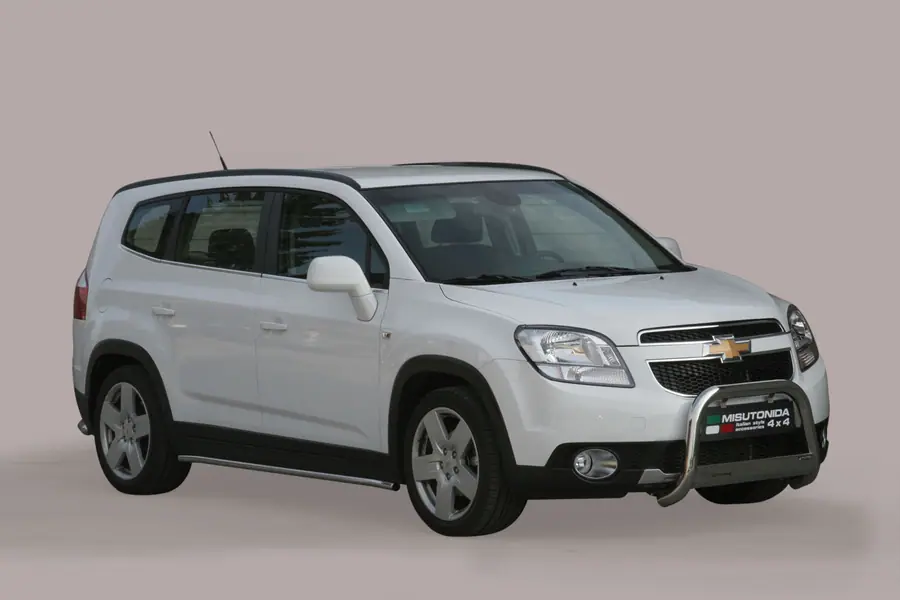 Medium bar, engraved ø63, mirror polished — Chevrolet Orlando (2011–)