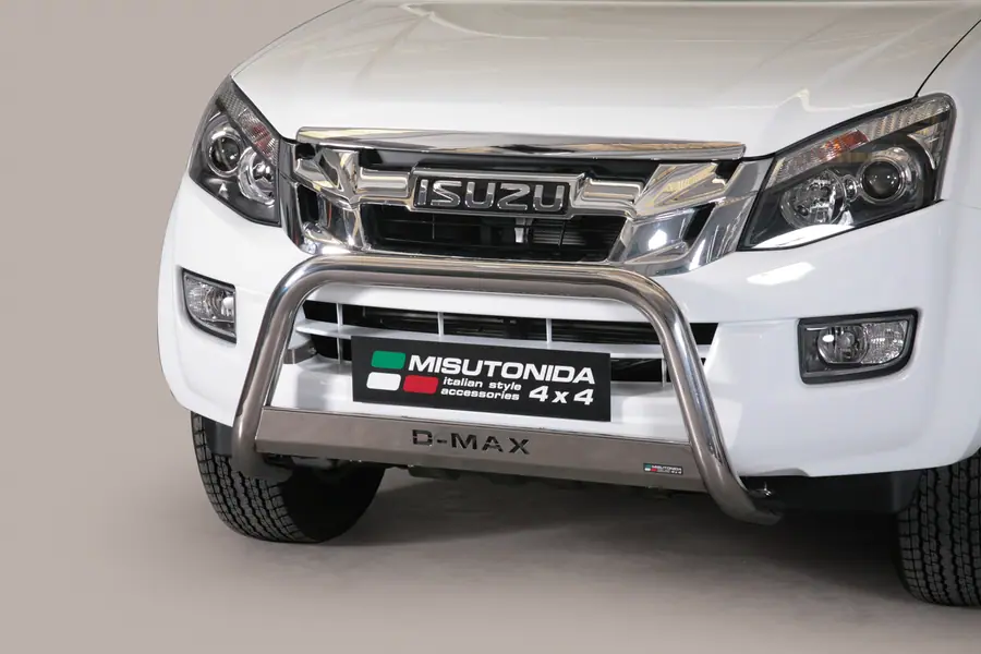 Esikaitseraud Medium, graveeringuga ø63, poleeritud — Isuzu D-Max (2012–2017)