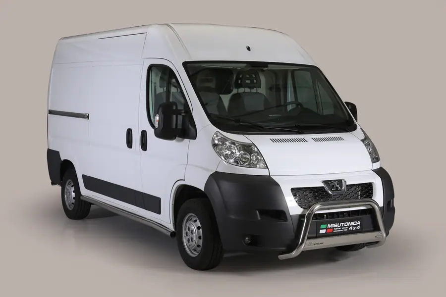 Esikaitseraud Medium, graveeringuga ø63, poleeritud — Peugeot Boxer (2006–2016)