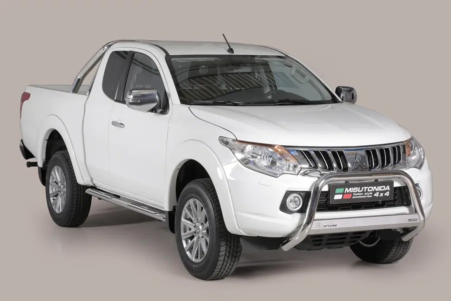 Esikaitseraud Medium, graveeringuga ø63, poleeritud — Mitsubishi L200 (2015–2019)