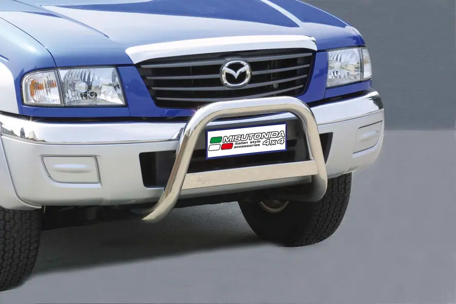 Medium bar, engraved ø63, mirror polished — Mazda B2500 (1997–1998)