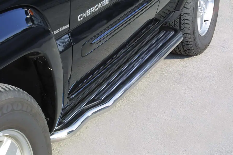 Astmelauad pikad ø50, poleeritud — Jeep Cherokee (2001–2007)