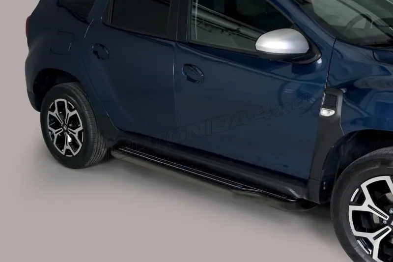 Пороги длинные ø50, чёрная — Dacia Duster (2018–2019)