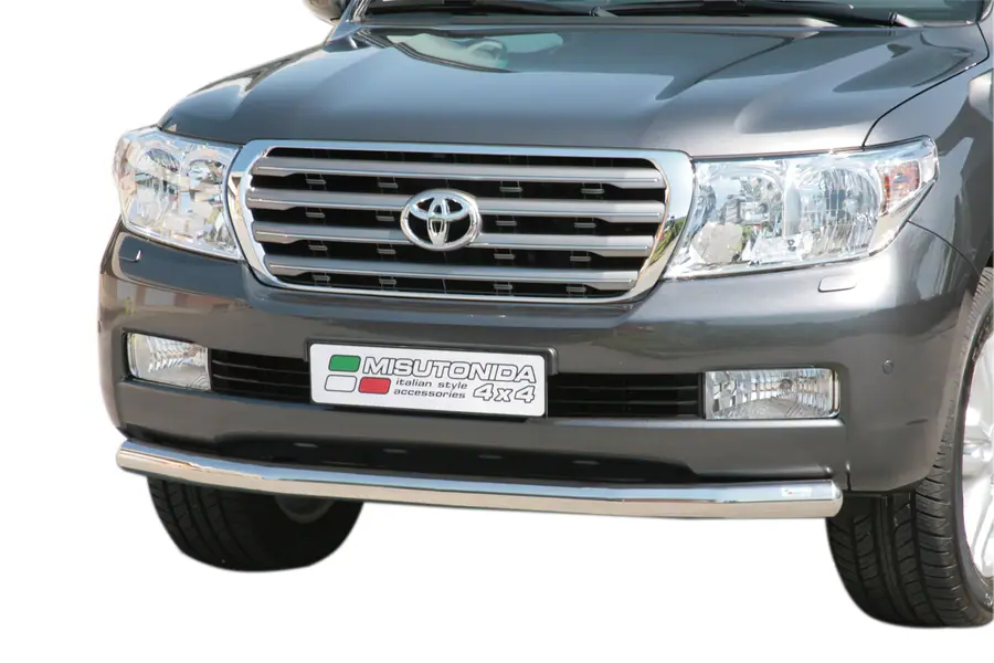 Esikaitseraud ø76, poleeritud — Toyota Land Cruiser V8 (2007–2012)