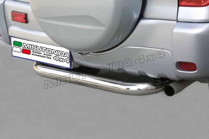 Tagakaitse keskmine ø76, poleeritud — Toyota RAV4 (2006–2010)