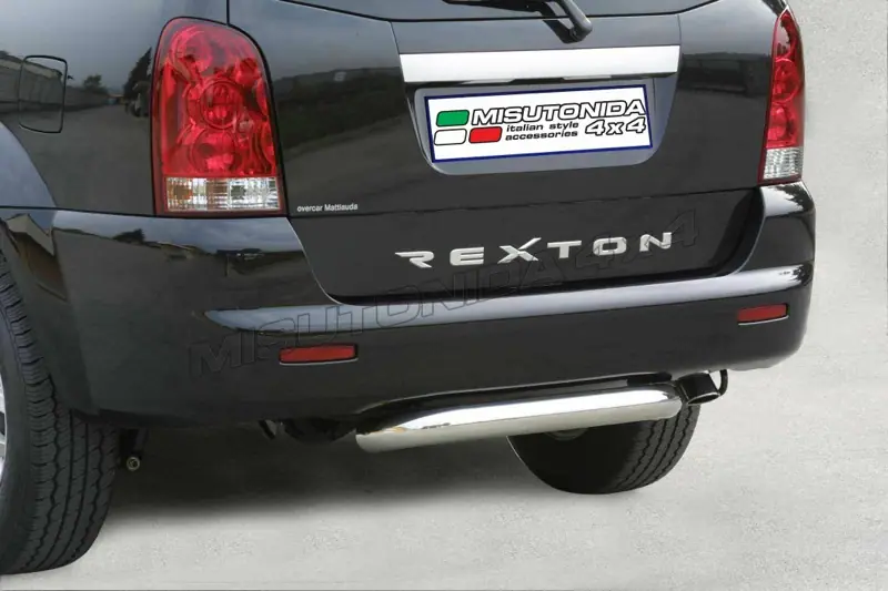 Tagakaitse keskmine ø76, poleeritud — SsangYong Rexton (2004–2006)