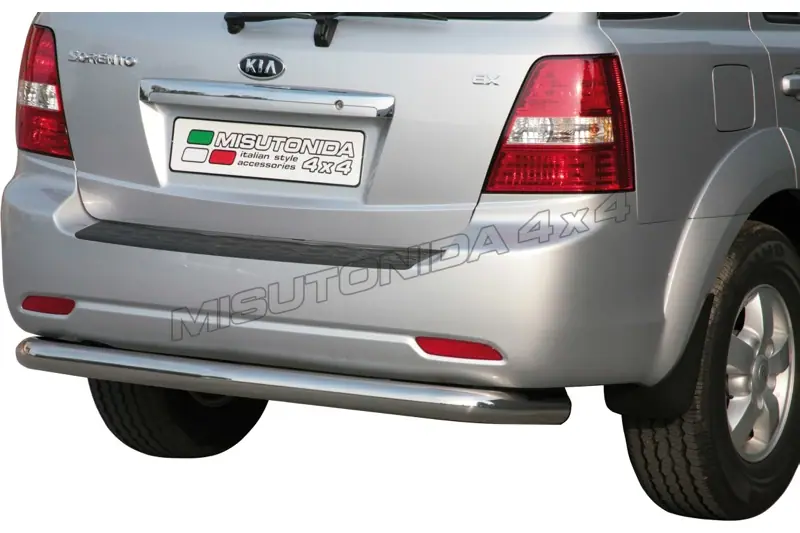 Tagakaitse täispikk ø76, poleeritud — Kia Sorento (2006–2008)