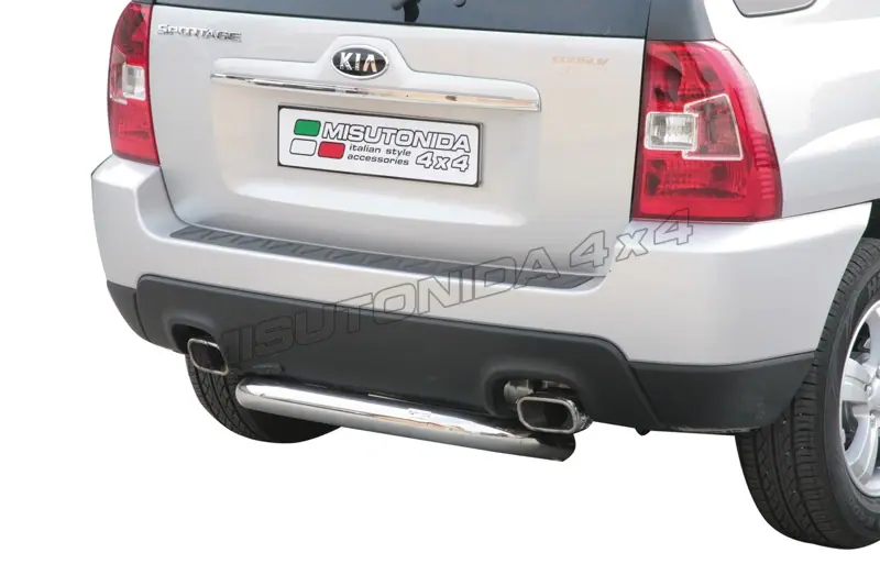 Tagakaitse keskmine ø76, poleeritud — Kia Sportage (2008–2010)