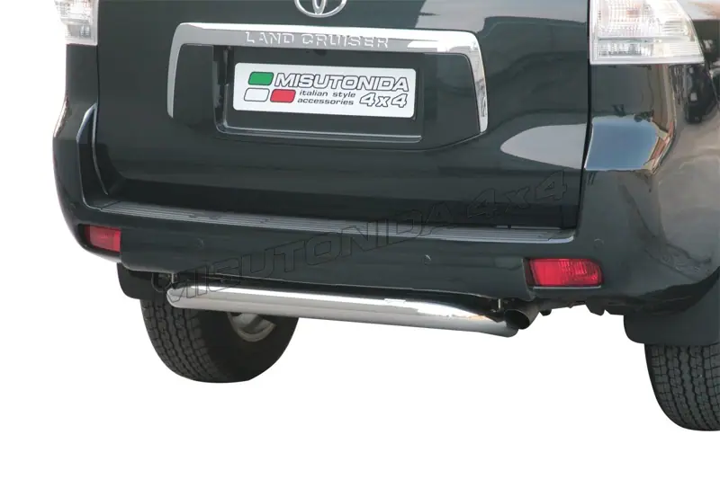 Tagakaitse keskmine ø76, poleeritud — Toyota Land Cruiser 150 (2010–2013)