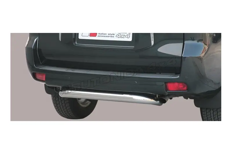 Tagakaitse keskmine ø76, poleeritud — Toyota Land Cruiser 150 (2010–2013)