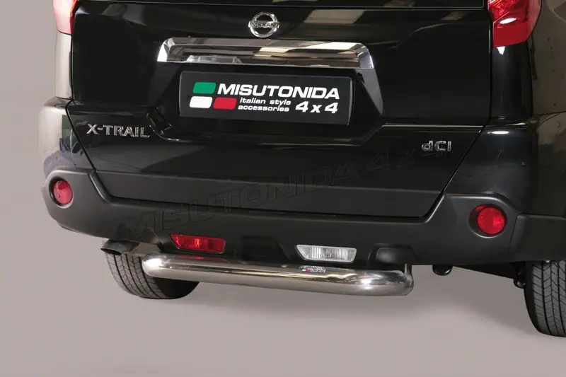 Tagakaitse keskmine ø76, poleeritud — Nissan X-Trail (2010–2014)