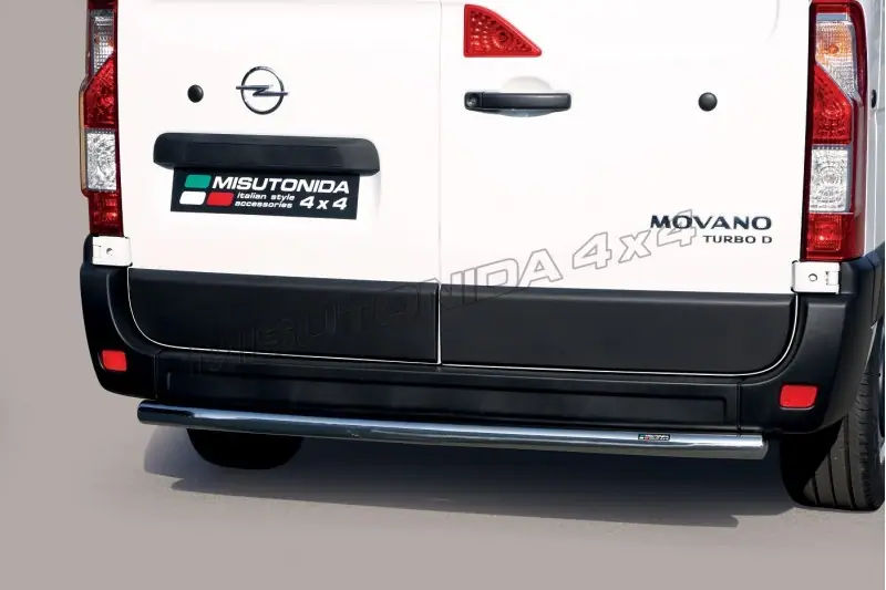 Tagakaitse täispikk ø63, poleeritud — Opel Movano (2019–)