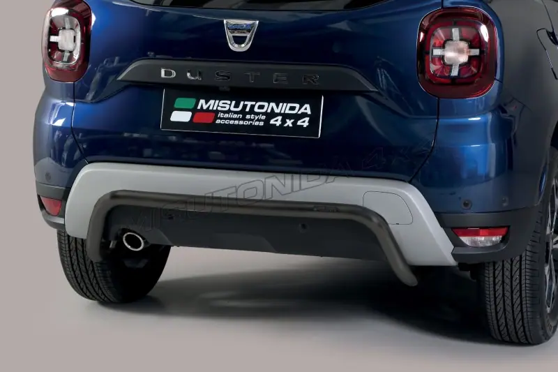 Центральная задняя защита ø50, чёрная — Dacia Duster (2018–2019)