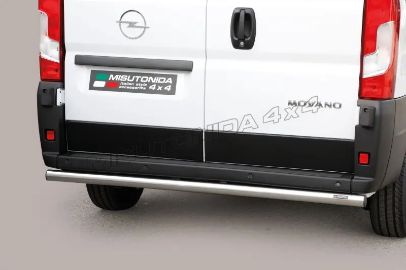 Tagakaitse täispikk ø63, poleeritud — Opel Movano (2019–)