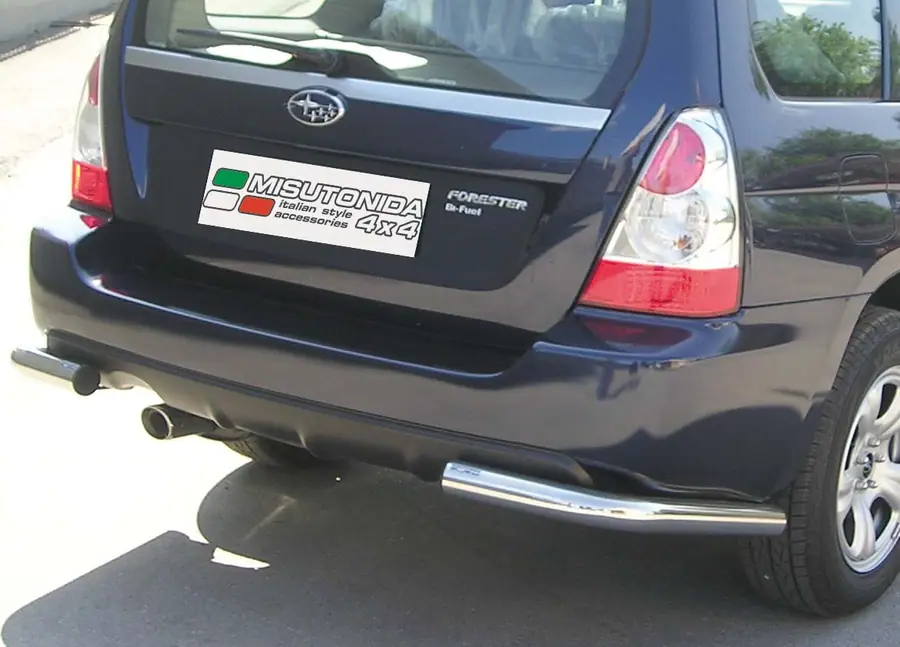 Tagakaitse nurgad ø63, poleeritud — Subaru Forester (2006–2008)