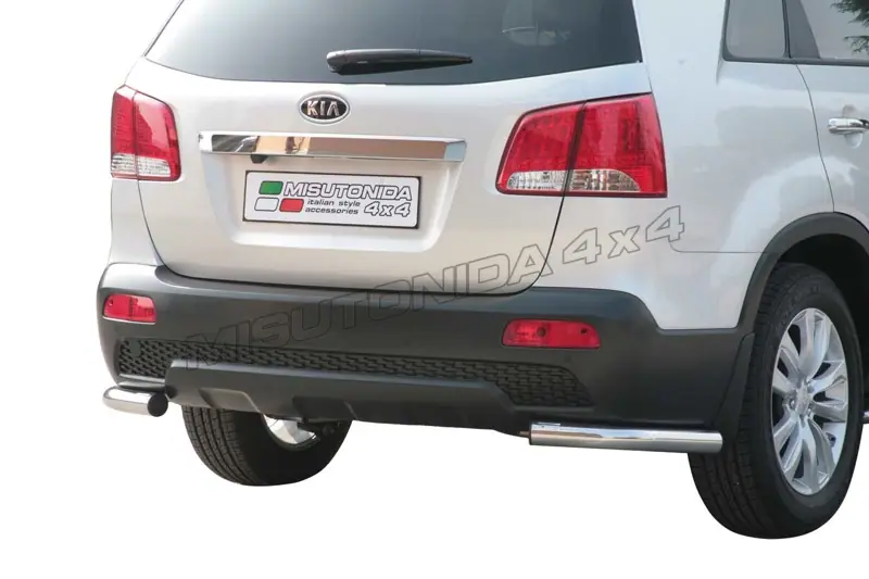 Tagakaitse nurgad ø63, poleeritud — Kia Sorento (2009–2012)