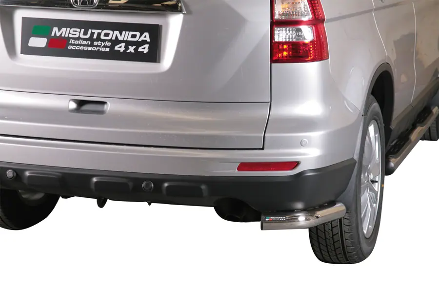 Угловая задняя защита ø63, полированная — Honda CR-V (2010–2012)