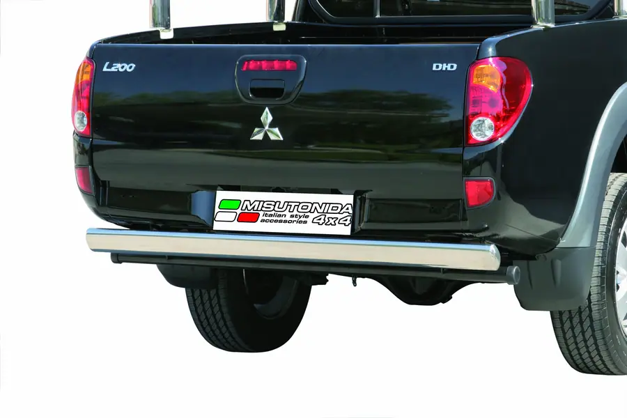 Tagakaitse ovaaltorust øovaal, poleeritud — Mitsubishi L200 (2006–2009)