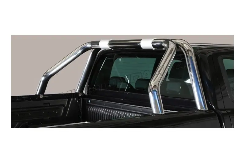 Design roll bar ø76, mirror polished — Ford Ranger (2012–2016)