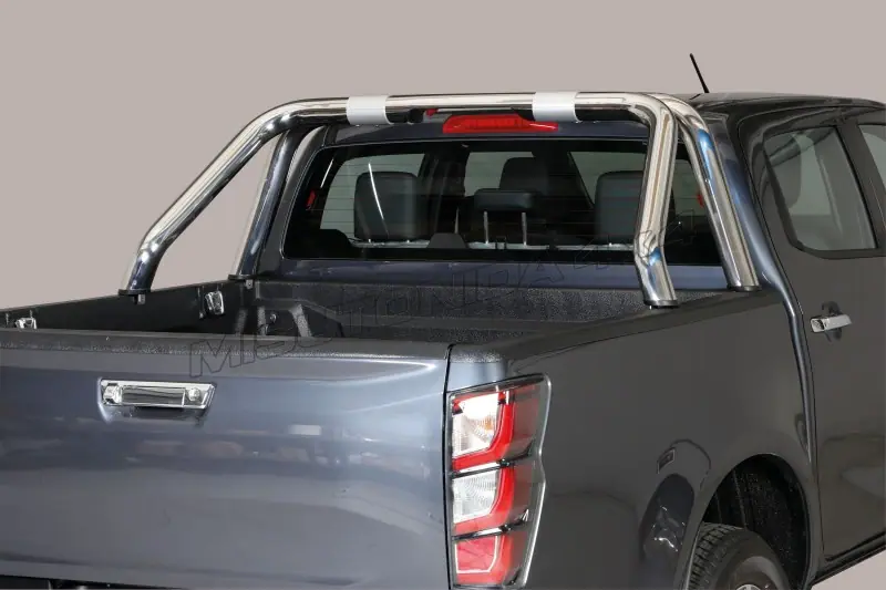 Design roll bar ø76, mirror polished — Isuzu D-Max (2020–)