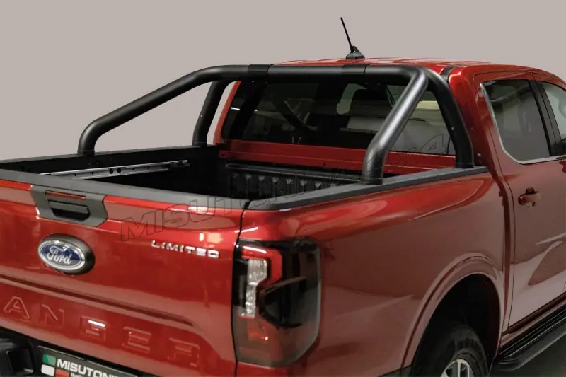 Design roll bar ø76, black — Ford Ranger (2023–)