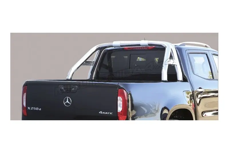 Дуга Design, с гравировкой ø76, полированная — Mercedes-Benz X-Class (2017–)