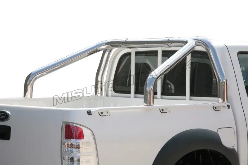 Roll bar kastikattele, 2 toru ø76, poleeritud — Ford Ranger (2007–2012)