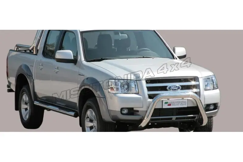 Roll bar kastikattele, 3 toru ø76, poleeritud — Ford Ranger (2007–2012)