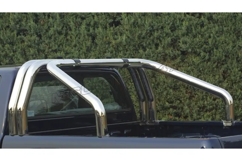 Roll bar kastikattele, 3 toru ø76, poleeritud — Ford Ranger (2007–2012)