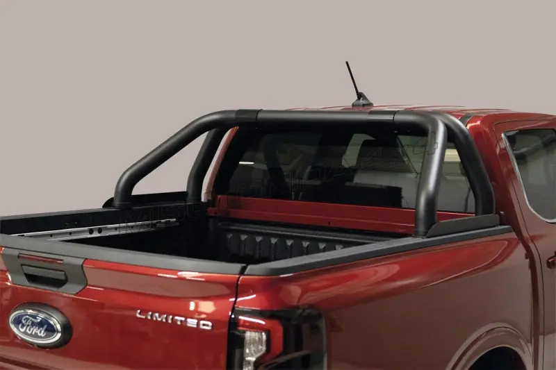 Sport roll bar ø76, black — Ford Ranger (2023–)