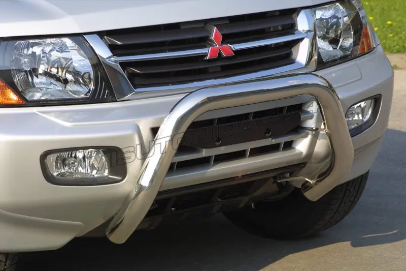 Дуга Super ø76, полированная — Mitsubishi Pajero (2000–2002)