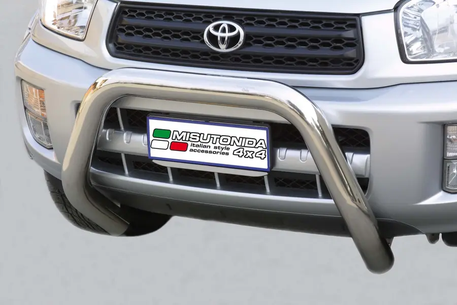 Super bar ø76, mirror polished — Toyota RAV4 (2006–2010)