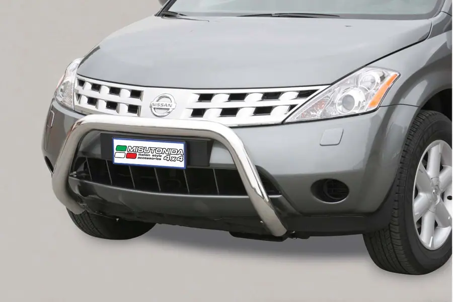 Super bar ø76, mirror polished — Nissan Murano (2005–2008)