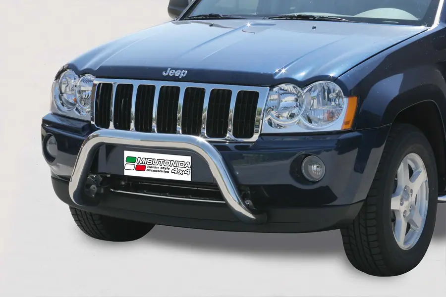 Esikaitseraud Super ø76, poleeritud — Jeep Grand Cherokee (2005–2010)