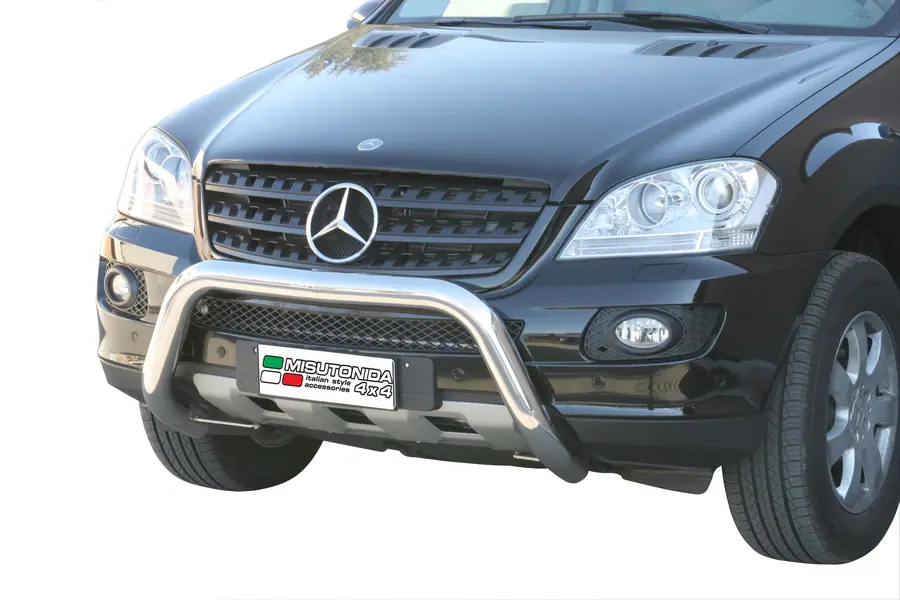 Super bar ø76, mirror polished — Mercedes-Benz ML (2006–2008)