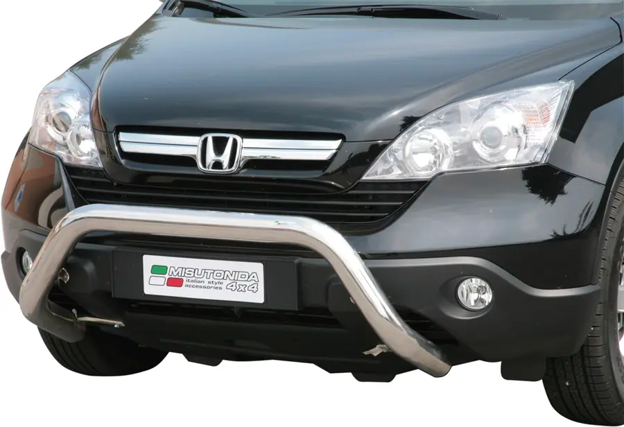 Super bar ø76, mirror polished — Honda CR-V (2007–2009)
