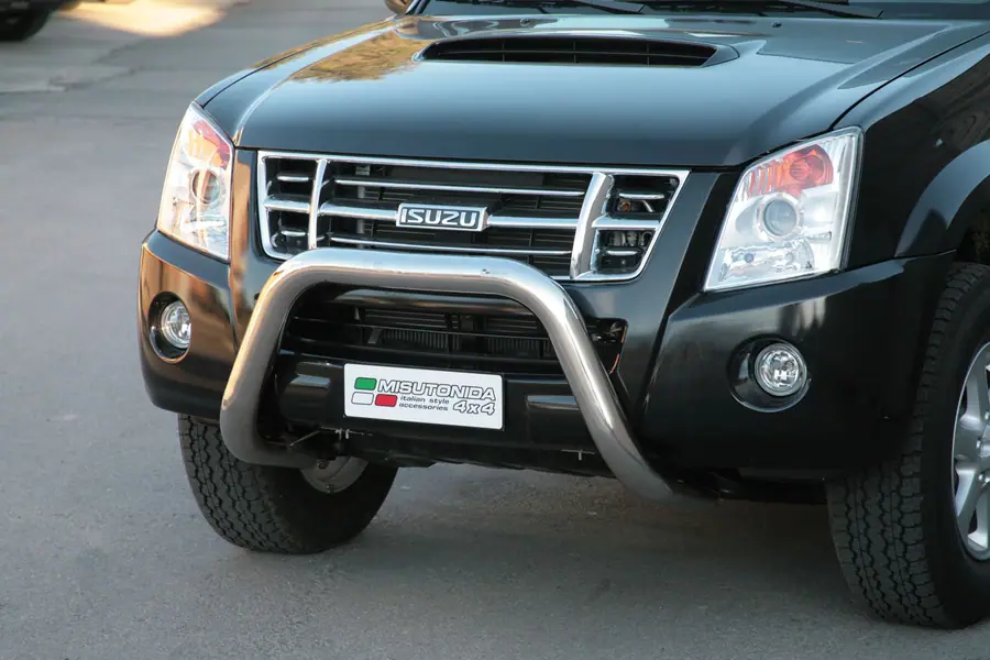 Super bar ø76, mirror polished — Isuzu D-Max (2007–2012)