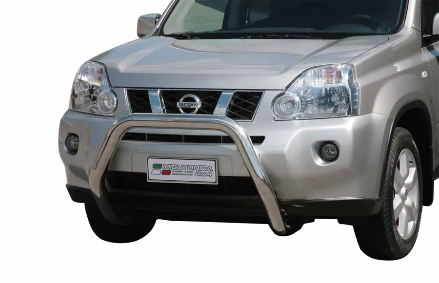 Super bar ø76, mirror polished — Nissan X-Trail (2007–2010)