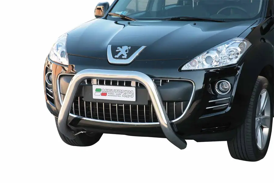 Esikaitseraud Super ø76, poleeritud — Peugeot 4007 (2008–)