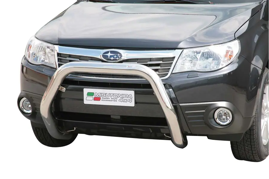Super bar ø76, mirror polished — Subaru Forester (2008–2012)