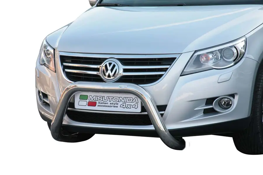 Super bar ø76, mirror polished — Volkswagen Tiguan (2007–2015)