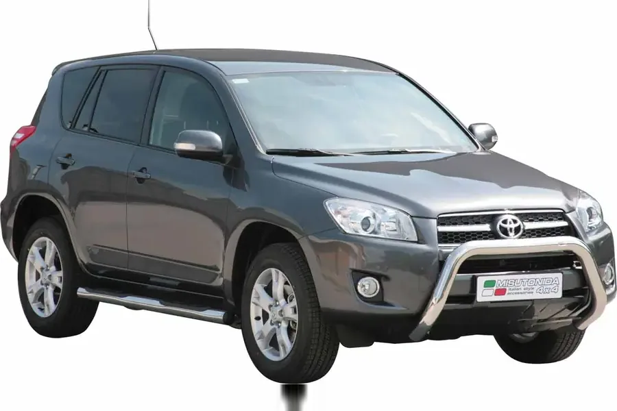 Esikaitseraud Super ø76, poleeritud — Toyota RAV4 (2006–2010)