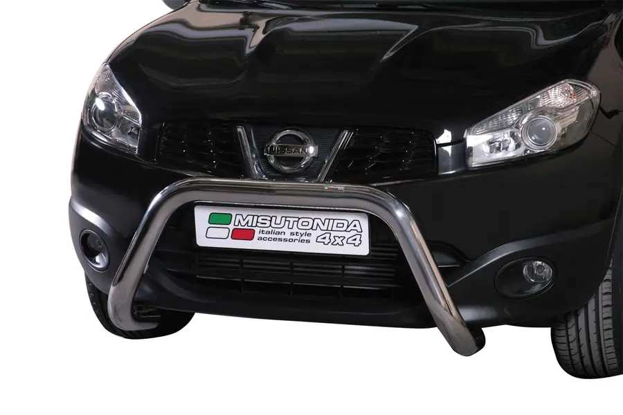 Super bar ø76, mirror polished — Nissan Qashqai (2010–2013)