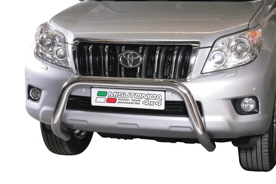 Super bar ø76, mirror polished — Toyota Land Cruiser 150 (2013–2017)