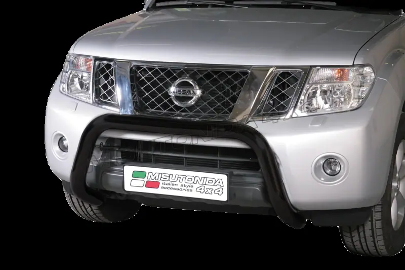 Esikaitseraud Super ø76, must — Nissan Navara (2010–2015)