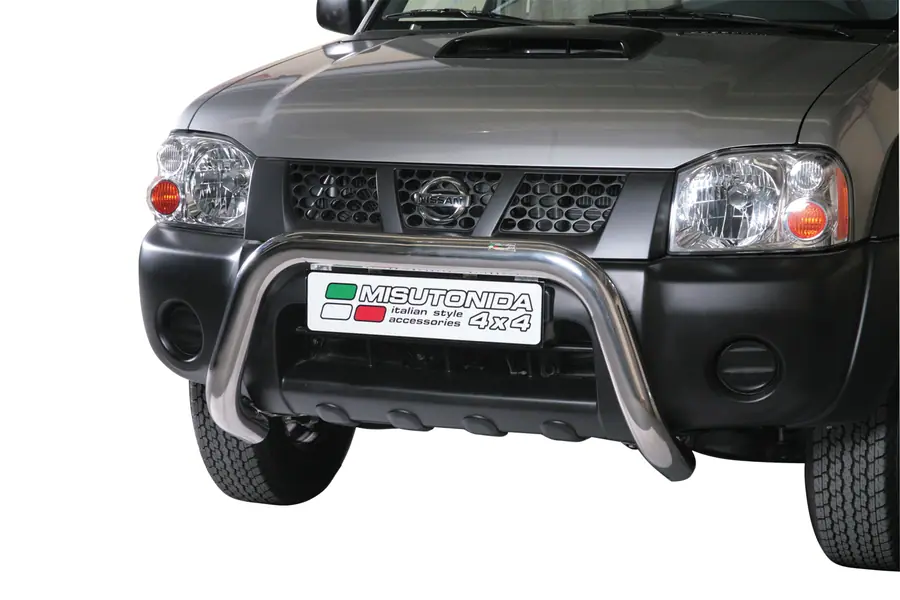 Esikaitseraud Super ø76, poleeritud — Nissan Navara NP300 (2009–2015)