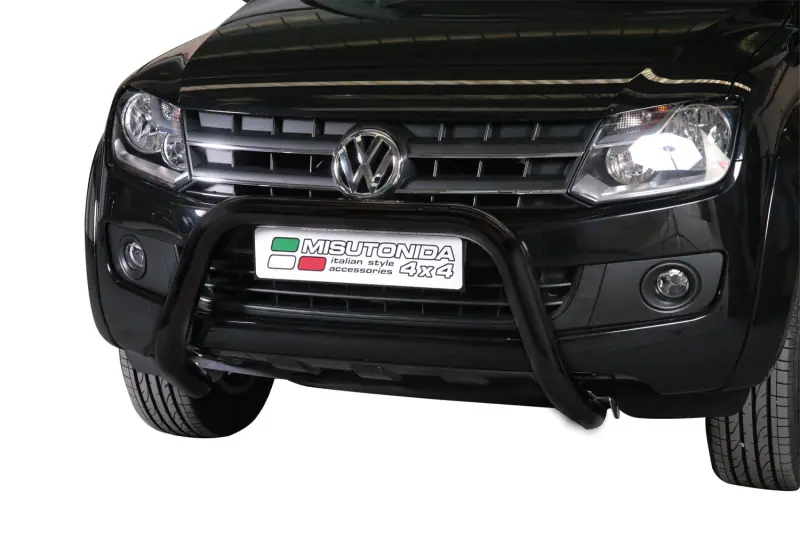 Esikaitseraud Super ø76, must — Volkswagen Amarok (2009–2016)