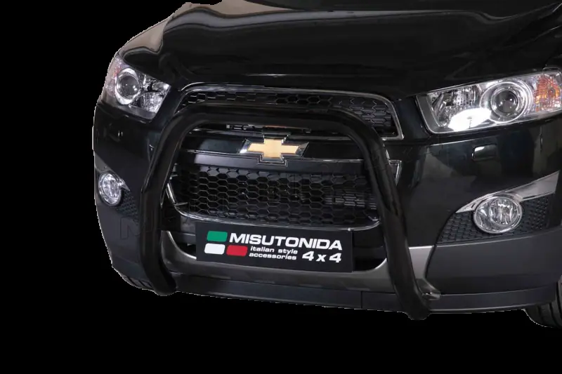 Super bar ø76, black — Chevrolet Captiva (2011–)