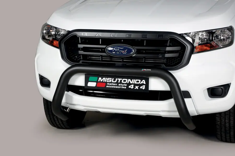Super bar ø76, black — Ford Ranger (2012–2016)